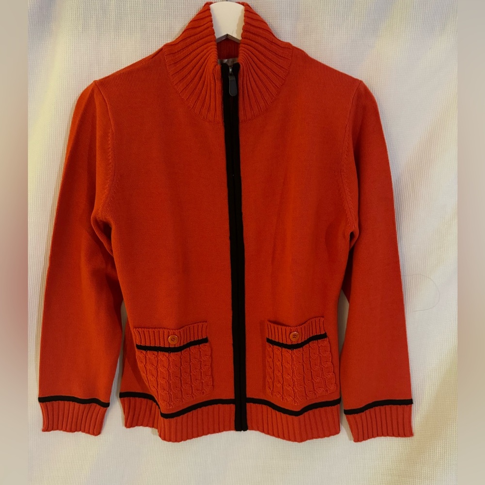 Orange women sweater